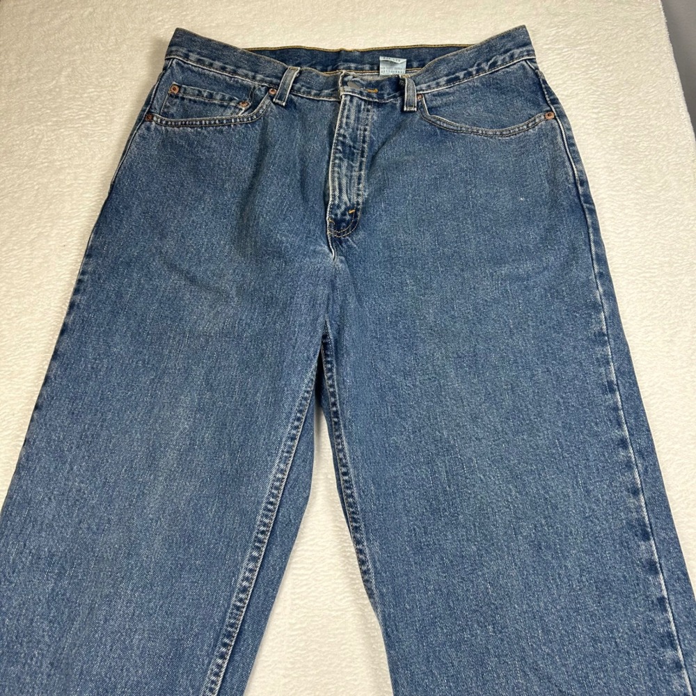Levi's 550 Relaxed Fit Tapered Jeans Vintage Mens 34x29 Blue Denim Medium Wash